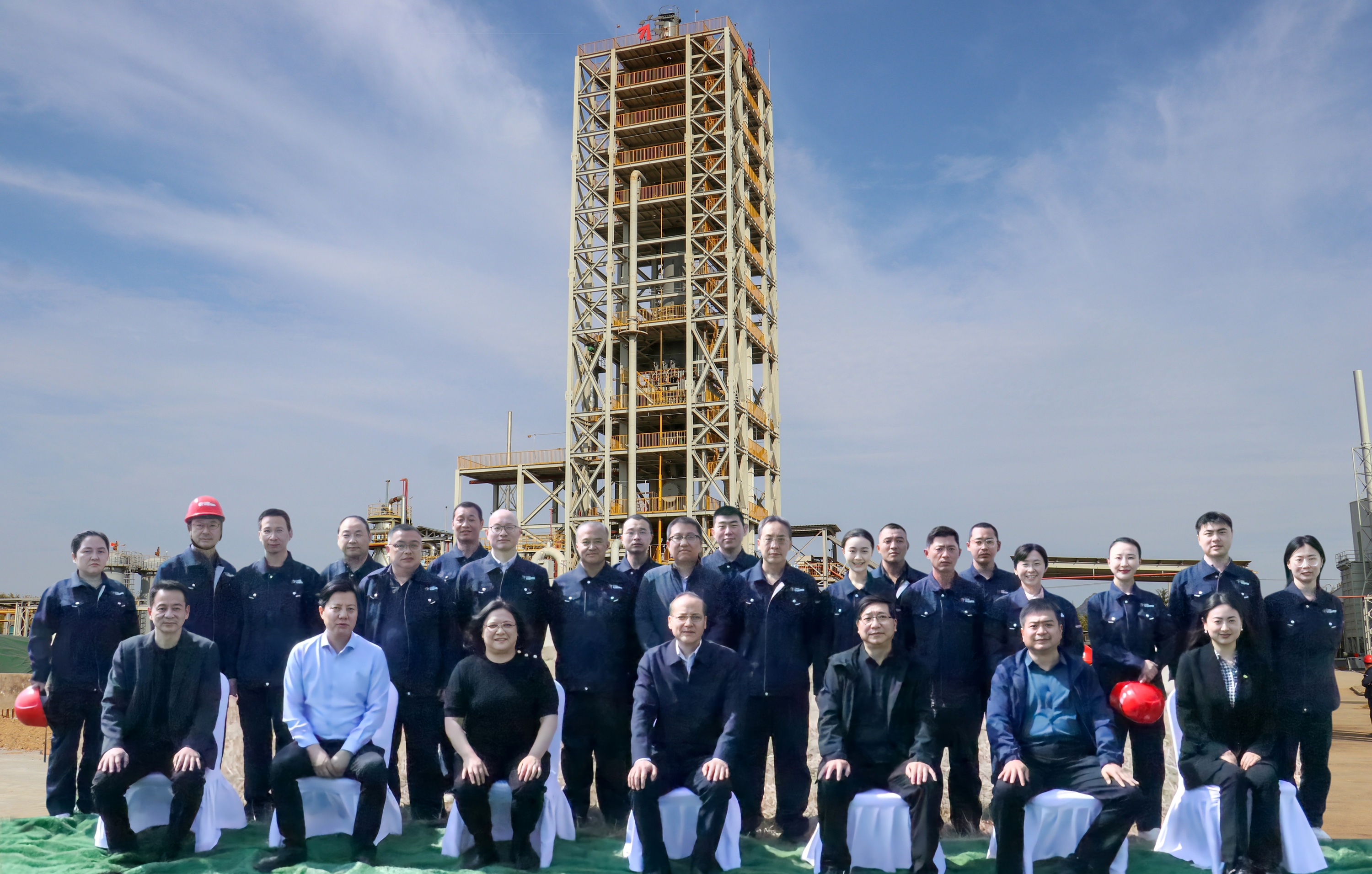 集团公司领导到纯氢米兰电竞技术开发中试基地调研